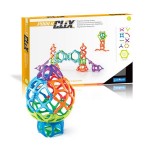 Магнітний конструктор Guidecraft PowerClix Organics, 100 деталей (G9433)