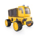 Магнітний конструктор Guidecraft PowerClix Будівельна техніка, 55 деталей (G9460)