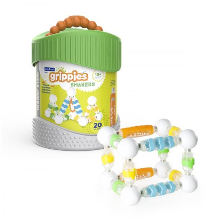 Магнітний конструктор Guidecraft Grippies Shakers, 20 деталей (G8321)