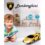 Радіокерована машина Lamborghini (28 см), металевий ударостійкий корпус, яскраве світло фар, колір жовтий (000304C)