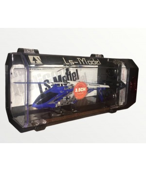 Вертолет на радиоуправлении Ls-Model BLUE 2020 Original 23 см цвет синий (rc helicopter 3.5 channel)(000310C) Вертолет на радиоуправлении Ls-Model BLUE 2020 Original 23 см цвет синий (rc helicopter 3.5 channel)(000310C)