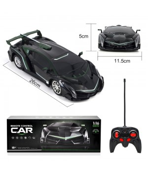 Машинка на радиоуправлении Lamborghini 1:16 с ярким светом фар, спортивная гонка для детей, цвет черный (000303C) Машинка на радиоуправлении Lamborghini 1:16 с ярким светом фар, спортивная гонка для детей, цвет черный (000303C)