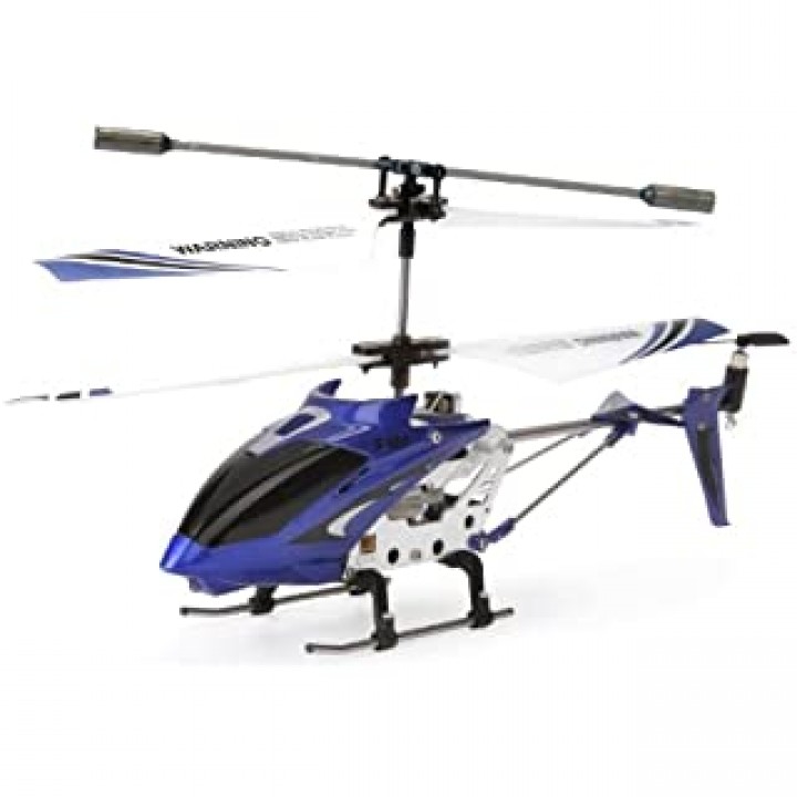 Вертолет на радиоуправлении Ls-Model  BLUE 2020 3,5-канальный RC вертолет с прочной структурой Original  23 см цвет  синий (000311C)